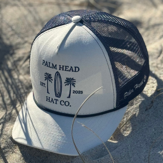 Palm Head Hat - The Navy