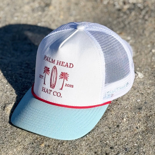 Palm Head Hat - Red/White/Blue